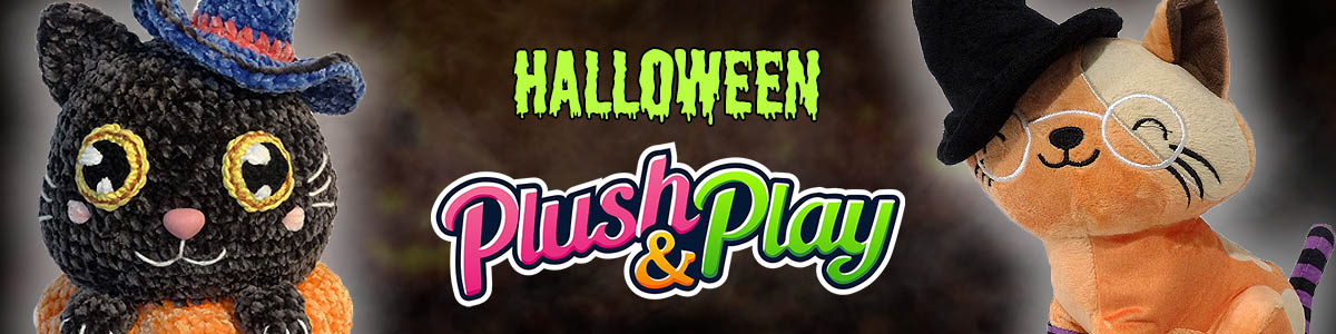 Pelúcias de Halloween você encontra na Loja Plush & Play